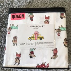 Queen size sheet set